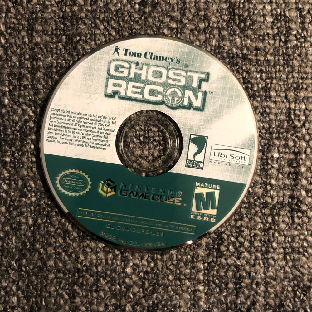 Tom Clancy's Ghost Recon Nintendo Gamecube Game Disc Only‎